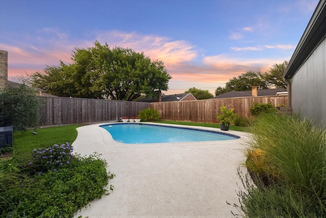 2227 Holly Knoll St, Houston, TX 77077 - view of swimming pool with a patio and a fenced backyard