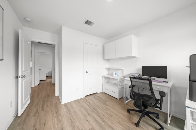18107 Rockvine Dr, Hockley, TX 77447 - office space with light wood-style floors and baseboards