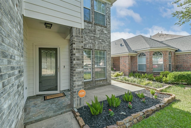15503 Hickory Dale St, Cypress, TX 77429 - entrance to property featuring stone siding and brick siding