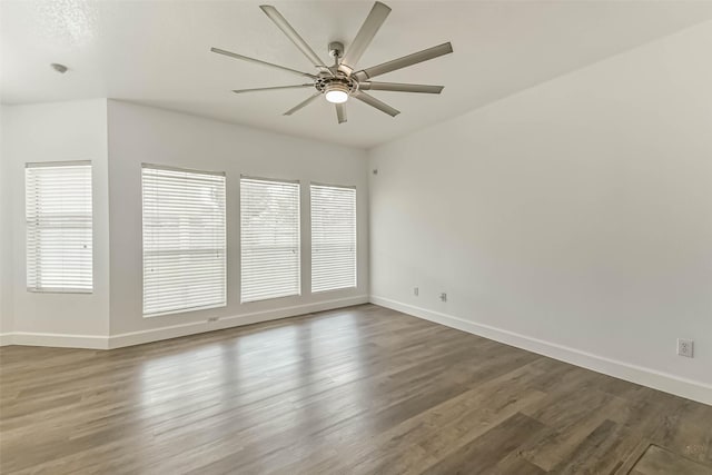 15503 Hickory Dale St, Cypress, TX 77429 - spare room featuring ceiling fan, baseboards, and plenty of natural light