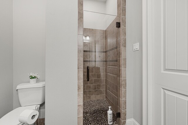 13635 Reeveston Rd, Houston, TX 77039 - full bathroom with a shower stall and toilet