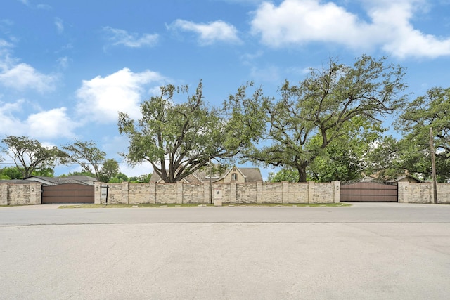 13635 Reeveston Rd, Houston, TX 77039 - view of asphalt road with a gate