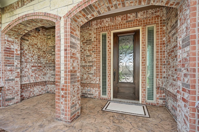 13635 Reeveston Rd, Houston, TX 77039 - entrance to property with brick siding and covered porch