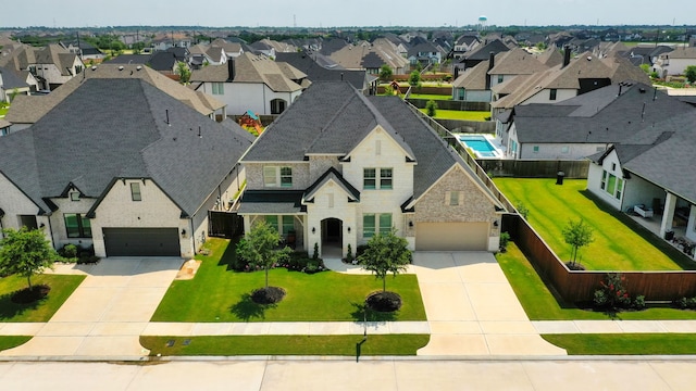 2310 Desert Holly Dr, Katy, TX 77493 - aerial perspective of suburban area