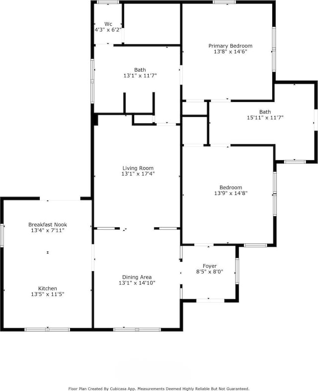 855 County Road 15, Damon, TX 77430 - home floor plan