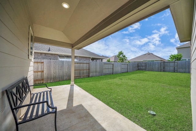 2947 Palominos Way, Conroe, TX 77301 - view of yard featuring a patio