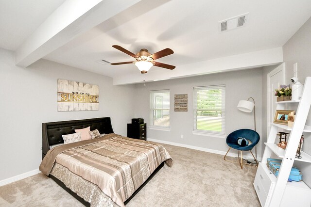 7519 Foster Creek Dr, Richmond, TX 77406 - bedroom with carpet and a ceiling fan
