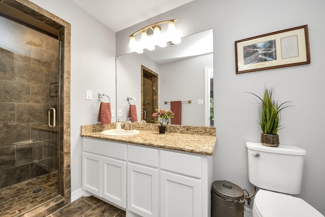 7519 Foster Creek Dr, Richmond, TX 77406 - full bath featuring vanity and a stall shower