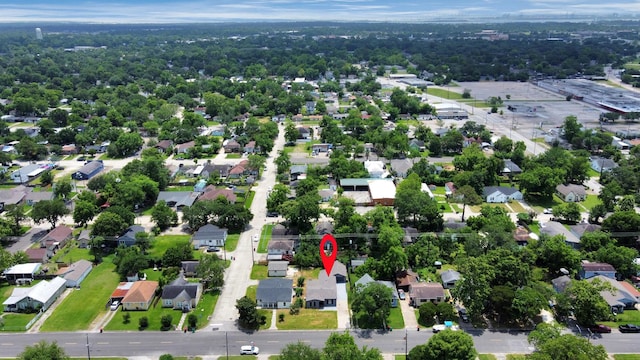 503 Schilling St, Baytown, TX 77520 - aerial overview of property's location featuring nearby suburban area