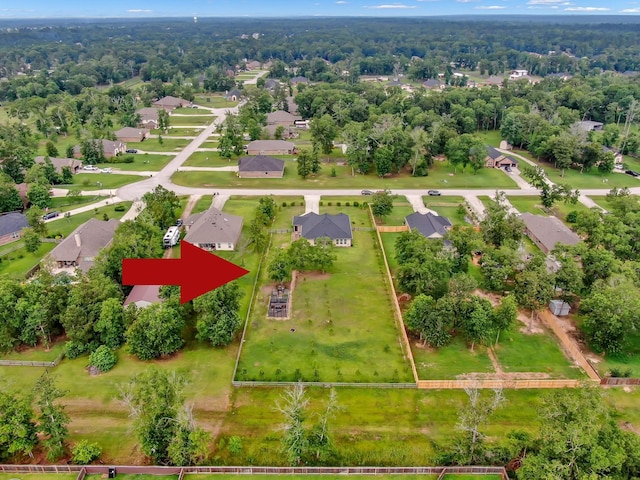 9203 White Tail Dr, Conroe, TX 77303 - bird's eye view