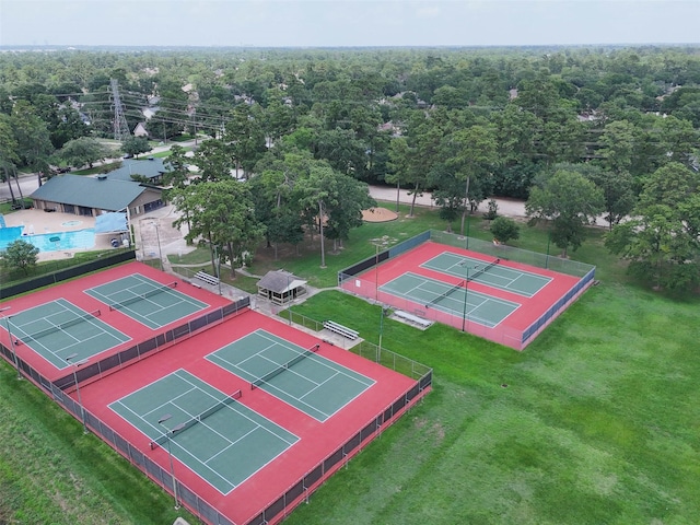 17511 Cassina Dr, Spring, TX 77388 - aerial view