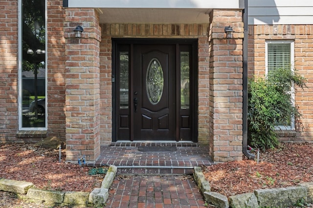 20407 Spoonwood Dr, Humble, TX 77346 - property entrance with brick siding