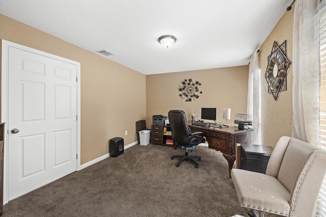 20407 Spoonwood Dr, Humble, TX 77346 - carpeted home office featuring baseboards