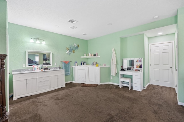 20407 Spoonwood Dr, Humble, TX 77346 - full bath with vanity, carpet flooring, and baseboards