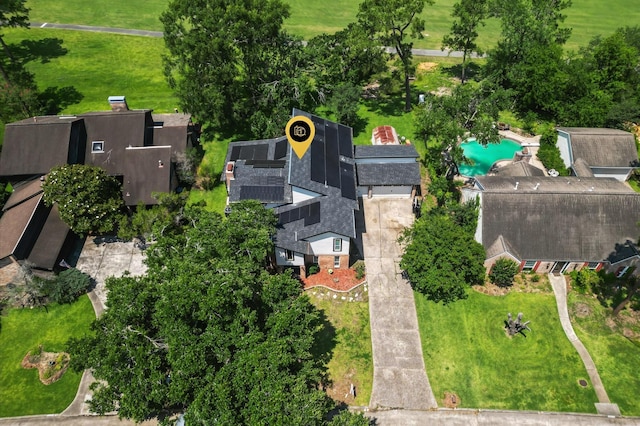 20407 Spoonwood Dr, Humble, TX 77346 - aerial view of a pool
