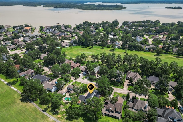 20407 Spoonwood Dr, Humble, TX 77346 - view of property location with a nearby body of water, nearby suburban area, and a golf course