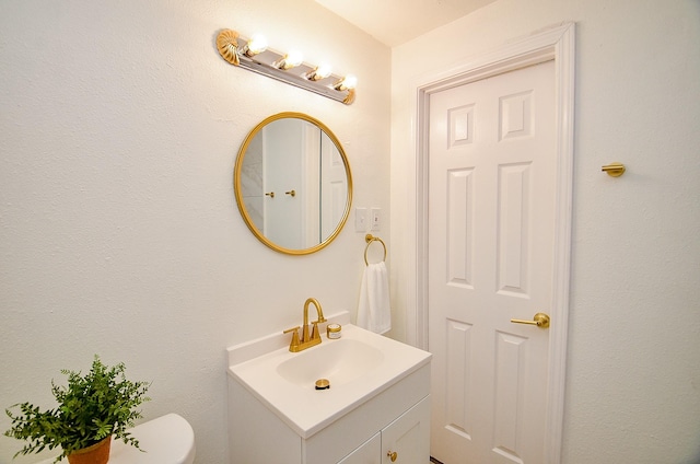 14934 Arundel Dr, Channelview, TX 77530 - bathroom featuring vanity and toilet