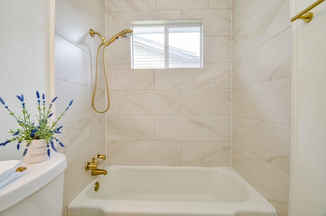 14934 Arundel Dr, Channelview, TX 77530 - full bathroom with toilet and shower / tub combination