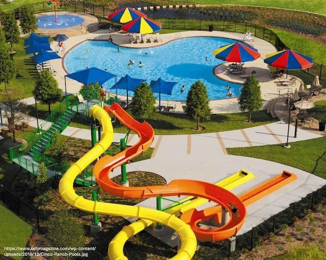 5023 Birch Manor Ln, Katy, TX 77494 - community jungle gym with a water play area
