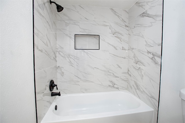 29302 Raestone St, Spring, TX 77386 - bathroom featuring shower / washtub combination and toilet