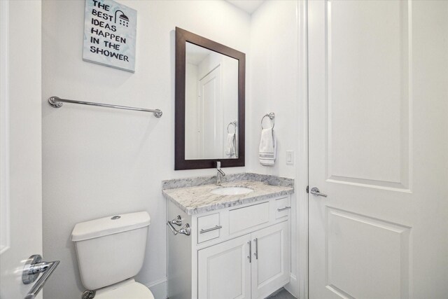 6110 Nicholas Grove Pl, Houston, TX 77055 - half bath with vanity and toilet