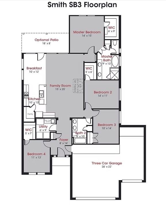 1290 Rd 66112, Dayton, TX 77535 - floor plan / room layout