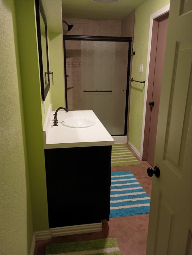 41 Lakeview Shores Dr, Coldspring, TX 77331 - full bath with vanity and a shower stall