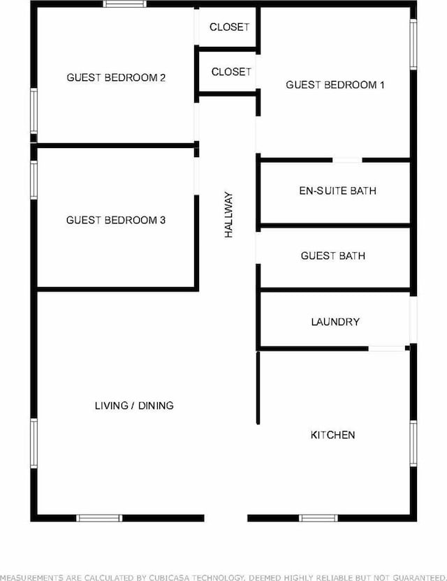 948 Holiday, Crystal Beach, TX 77650 - floor plan / room layout