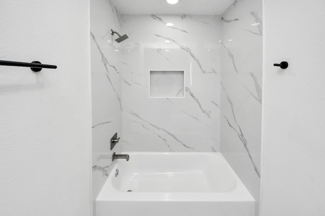 22718 Carter Moir Ln, Katy, TX 77449 - bathroom featuring shower / tub combination