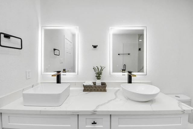 22718 Carter Moir Ln, Katy, TX 77449 - full bath with double vanity