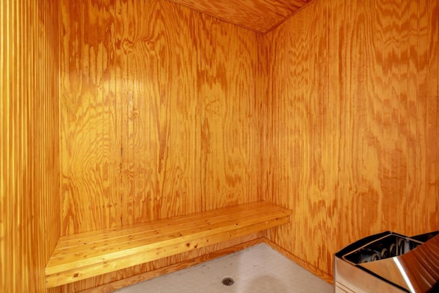12564 Memorial Dr, Houston, TX 77024 - sauna with wooden walls