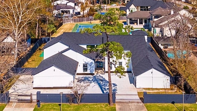 12564 Memorial Dr, Houston, TX 77024 - aerial perspective of suburban area