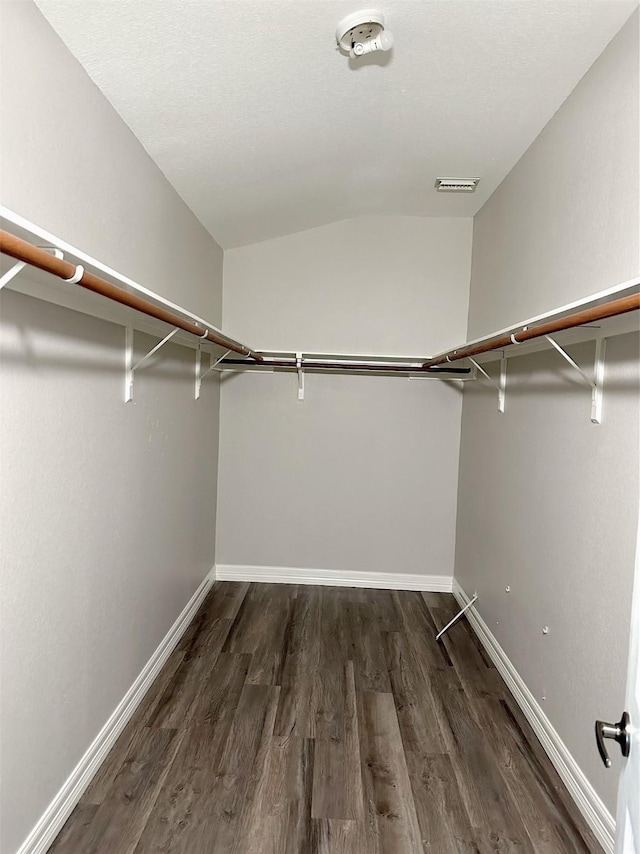 15318 Griggs Point Ln, Sugar Land, TX 77498 - spacious closet with wood finished floors and lofted ceiling