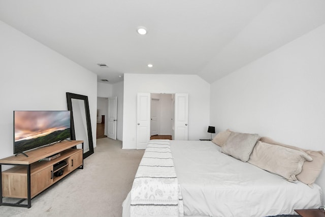 4710 Jasmine Heather Ln, Baytown, TX 77521 - bedroom featuring light carpet and recessed lighting