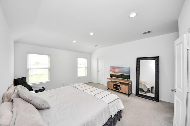 4710 Jasmine Heather Ln, Baytown, TX 77521 - bedroom featuring light carpet and recessed lighting
