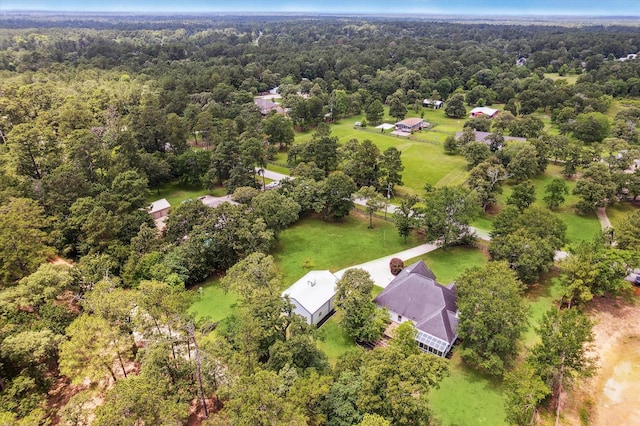 22313 Baneberry Rd, Magnolia, TX 77355 - aerial view of property and surrounding area with a forest