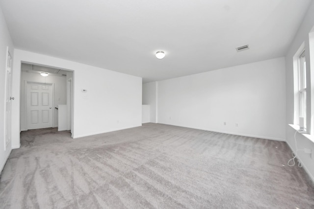 3727 Varna Ct, Missouri City, TX 77459 - carpeted empty room featuring attic access and baseboards