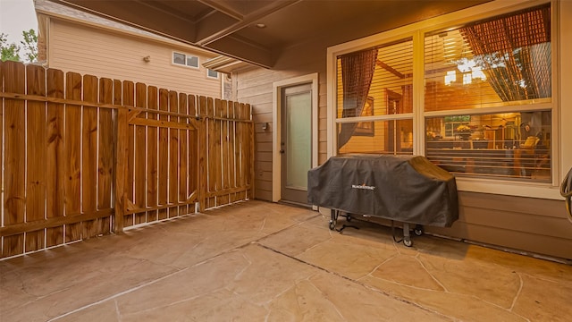 1806 Wine Cedar Ln, Katy, TX 77450 - view of patio with a grill