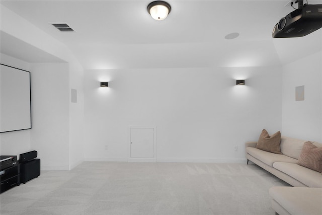 4706 Oak Glen Ct, Manvel, TX 77578 - home theater room featuring light carpet and baseboards