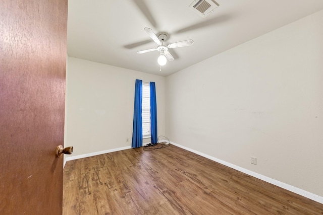 7306 Nightingale Cir, Texas City, TX 77591 - spare room with wood finished floors and baseboards