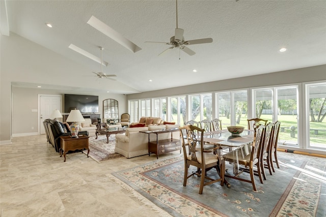 14001/14009 W Hughes Rd, Dickinson, TX 77539 - sunroom / solarium featuring vaulted ceiling