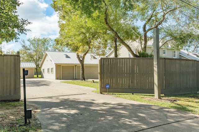 14001/14009 W Hughes Rd, Dickinson, TX 77539 - view of concrete driveway
