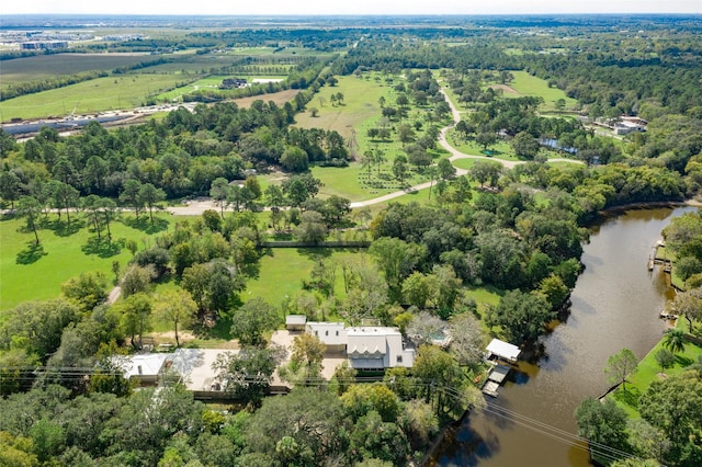 14001/14009 W Hughes Rd, Dickinson, TX 77539 - aerial view of sparsely populated area featuring a large body of water