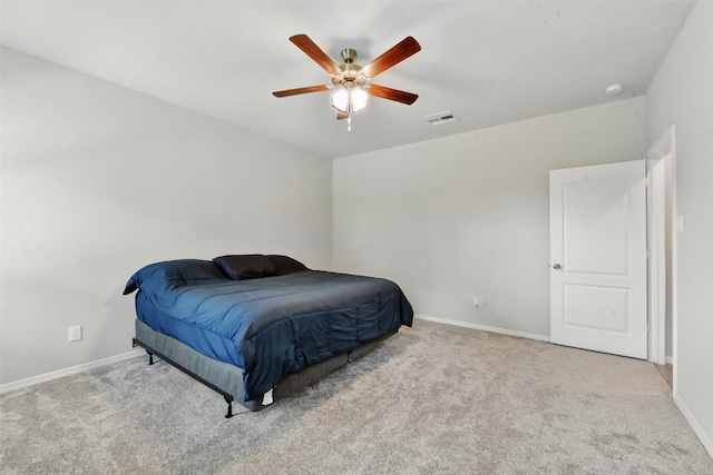 25707 Hickory Pecan Trl, Tomball, TX 77375 - bedroom with carpet, baseboards, and ceiling fan