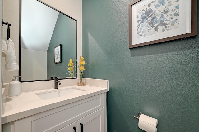 2105 Sam Wilson St Unit C, Houston, TX 77020 - bathroom with a textured wall and vanity