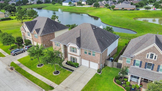 14311 Lakepointe Bend Ln, Cypress, TX 77429 - aerial perspective of suburban area with a nearby body of water