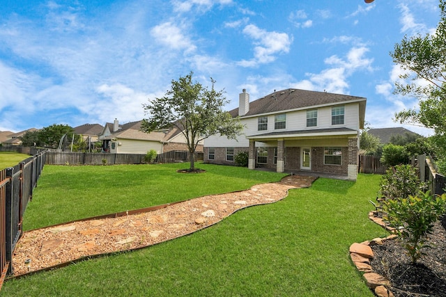 14311 Lakepointe Bend Ln, Cypress, TX 77429 - back of house featuring brick siding