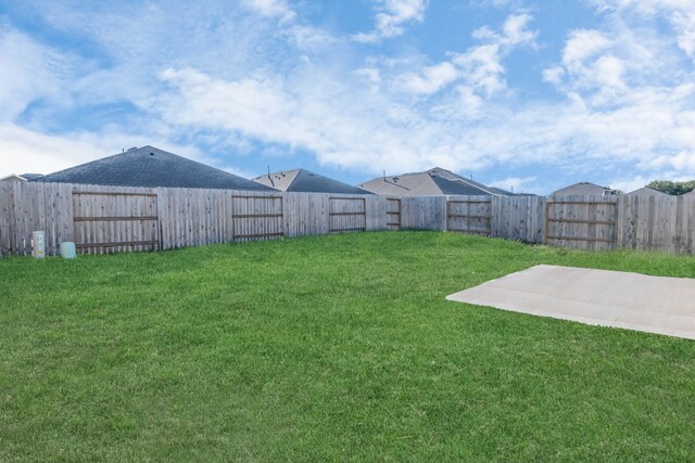 18110 Mendocino Ridge Ln, Hockley, TX 77447 - view of yard featuring a patio