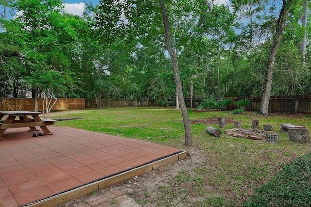 3 Meadow Beauty, The Woodlands, TX 77381 - view of yard with a patio