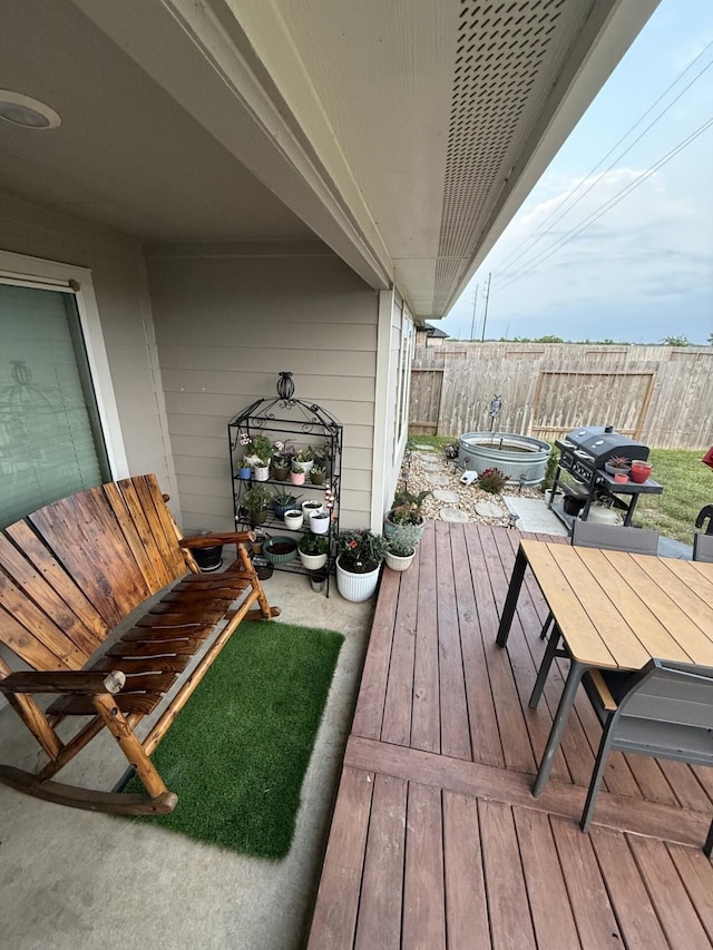29919 Gallatin River Ln, Katy, TX 77494 - deck featuring area for grilling
